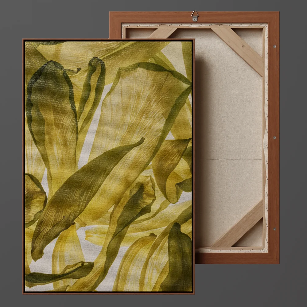 Painting Art Leaves / Picture Frame
