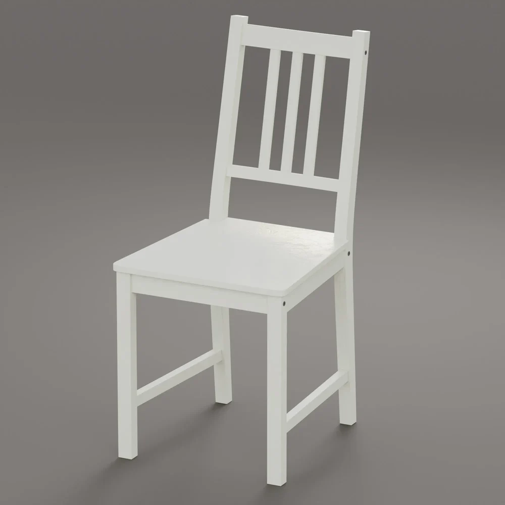 White Kitchen Chair