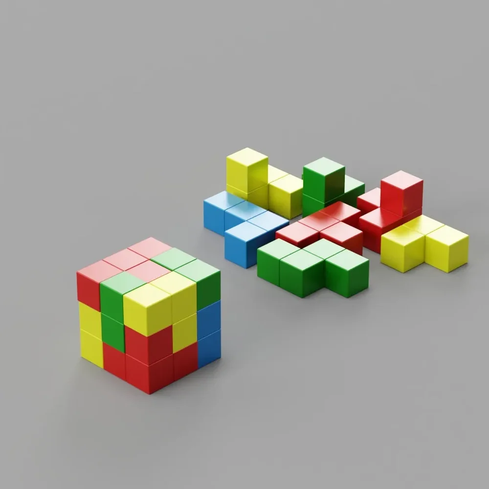 model: Soma Puzzle Cube