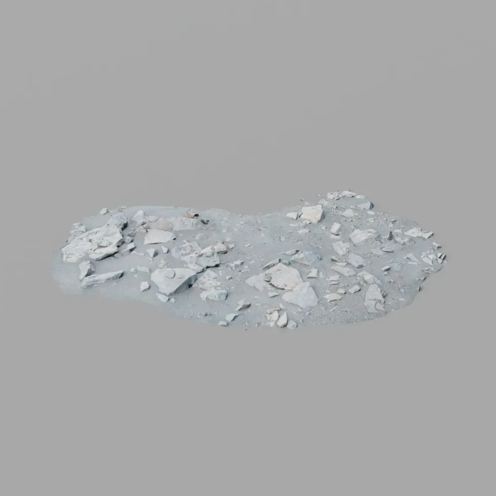 Basalt Rock Volcanic Pbr Scan H