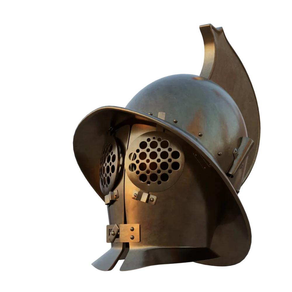 Murmillon Gladiator Helmet