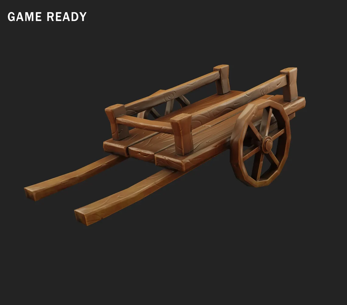 Wooden Cart