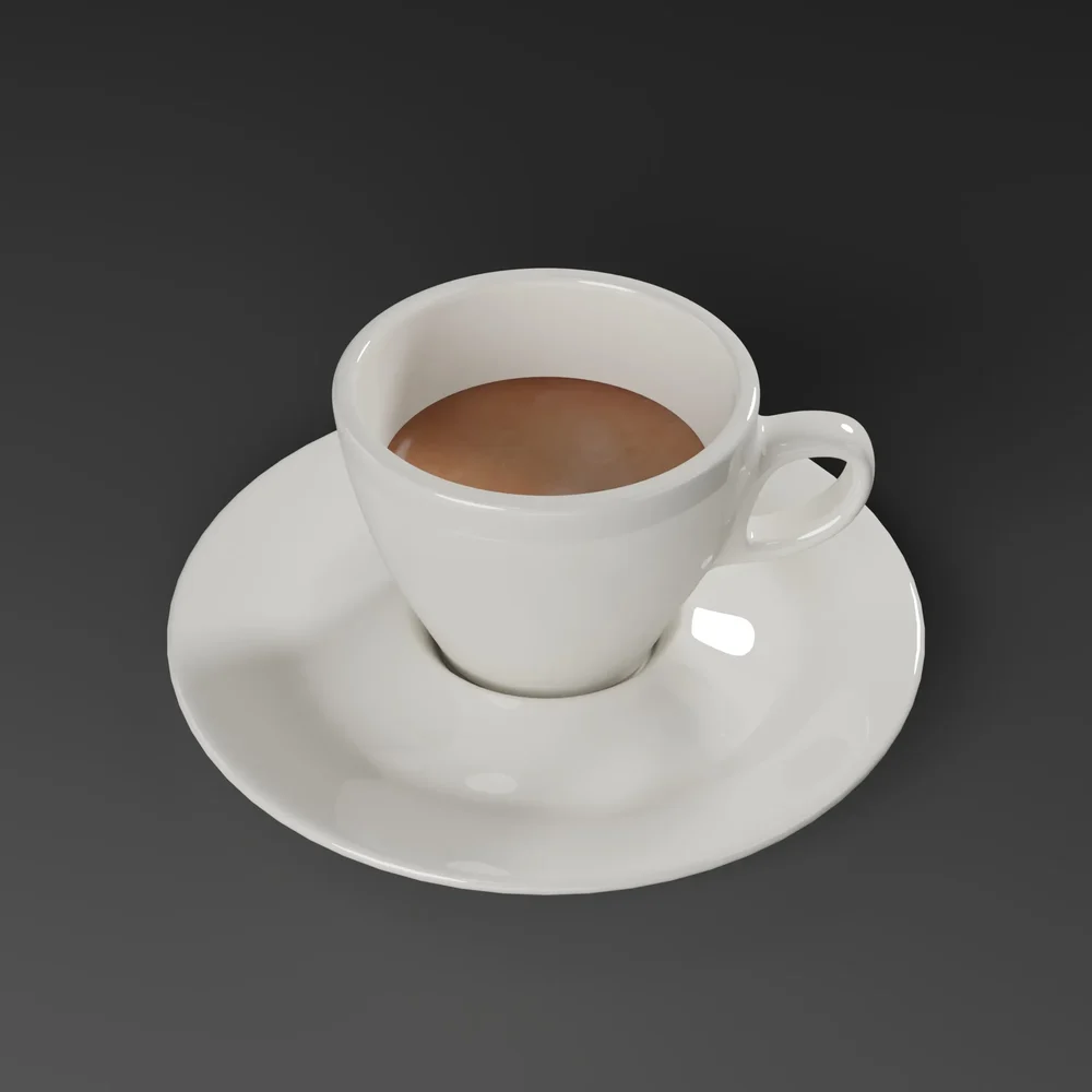 Espresso Cup And Saucer