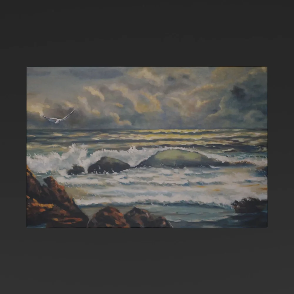 Painting Of The Ocean