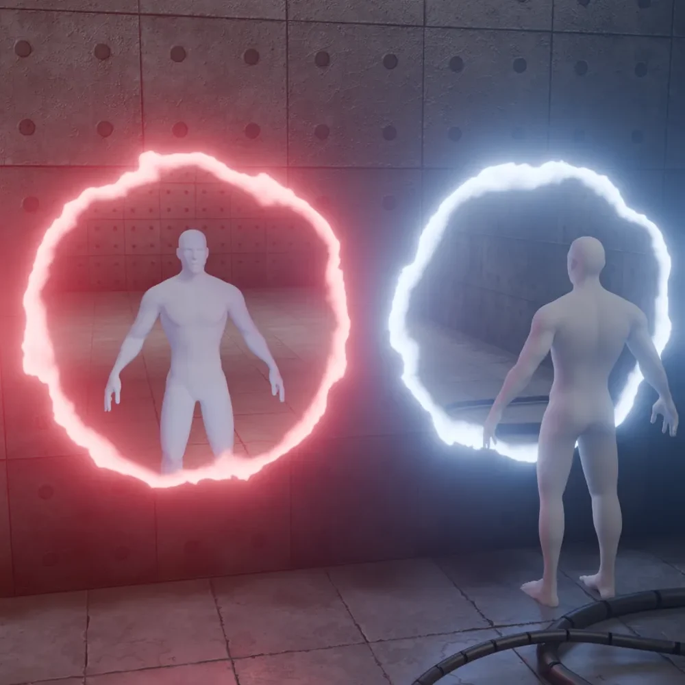 Dual Portals - Light Teleporting