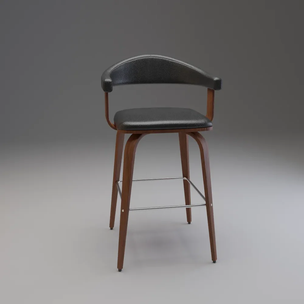 Wood Stool Polipel