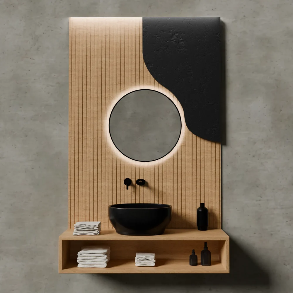 Modern Minimalist Bathroom Vanity