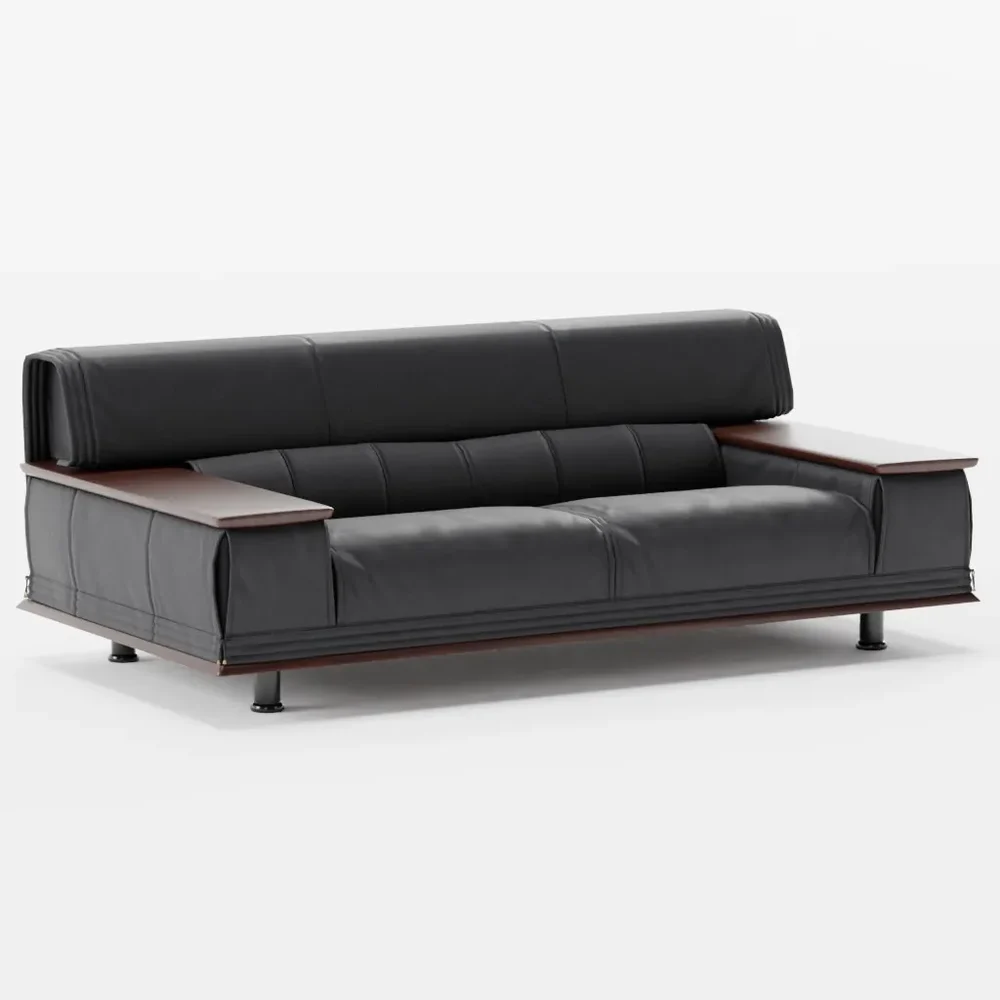 Vivente Leather Sofa Long