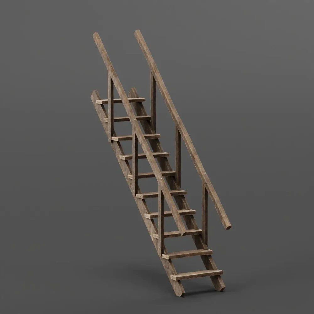 Wooden Stairs