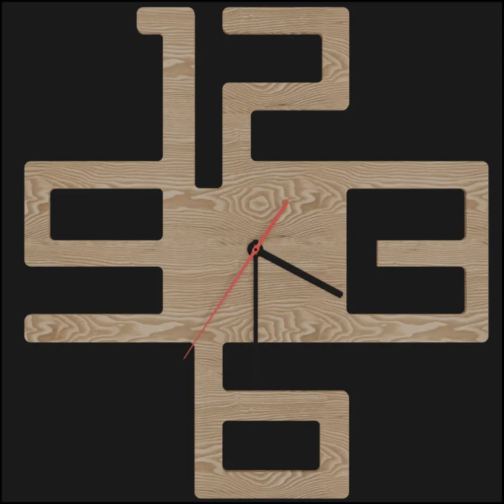 Wooden-Clock