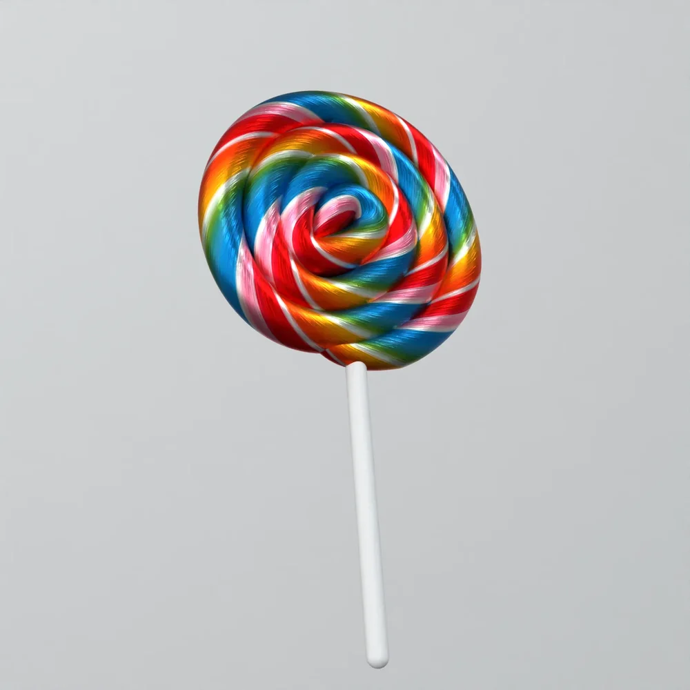 Rainbow Lollipop
