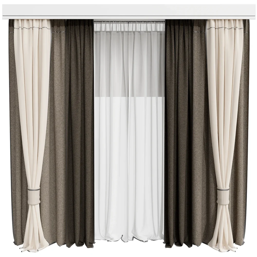 Mi Silk And Cotton Curtain Set