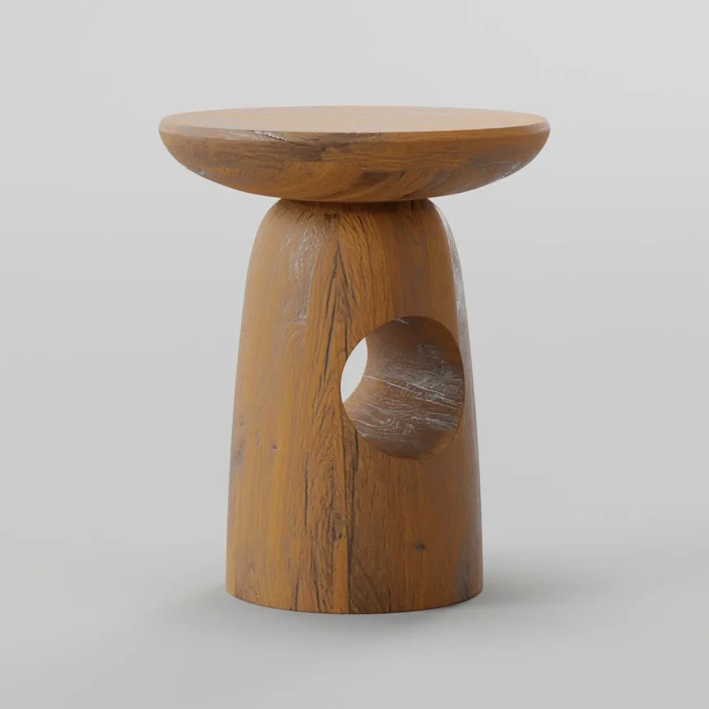 Hew Side Table Shape E 42x42x52