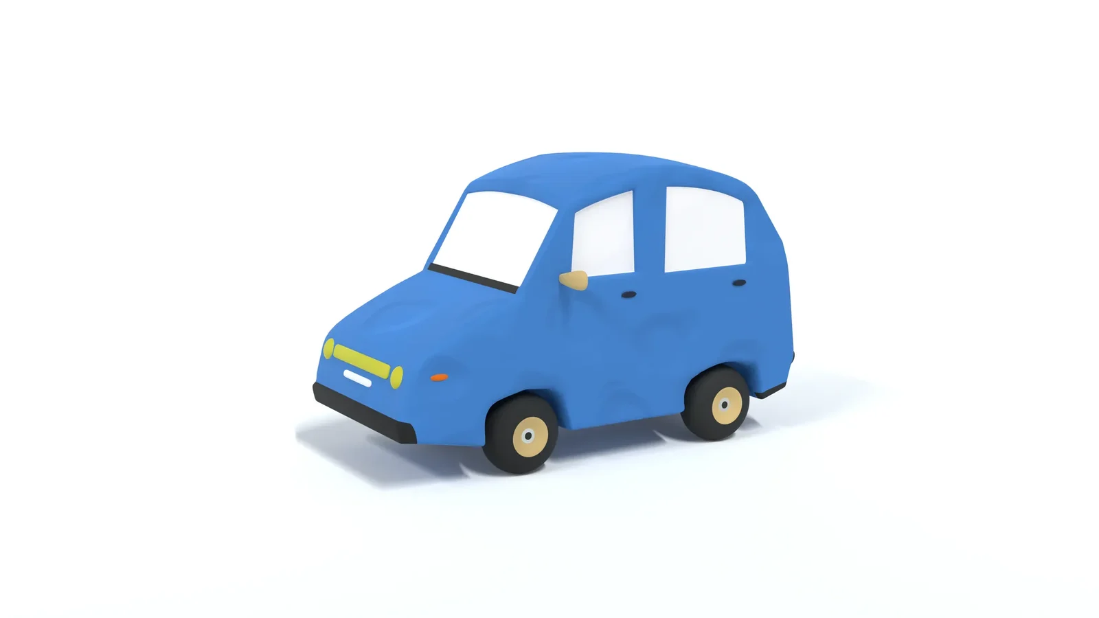 Cartoon Clay Car Toy