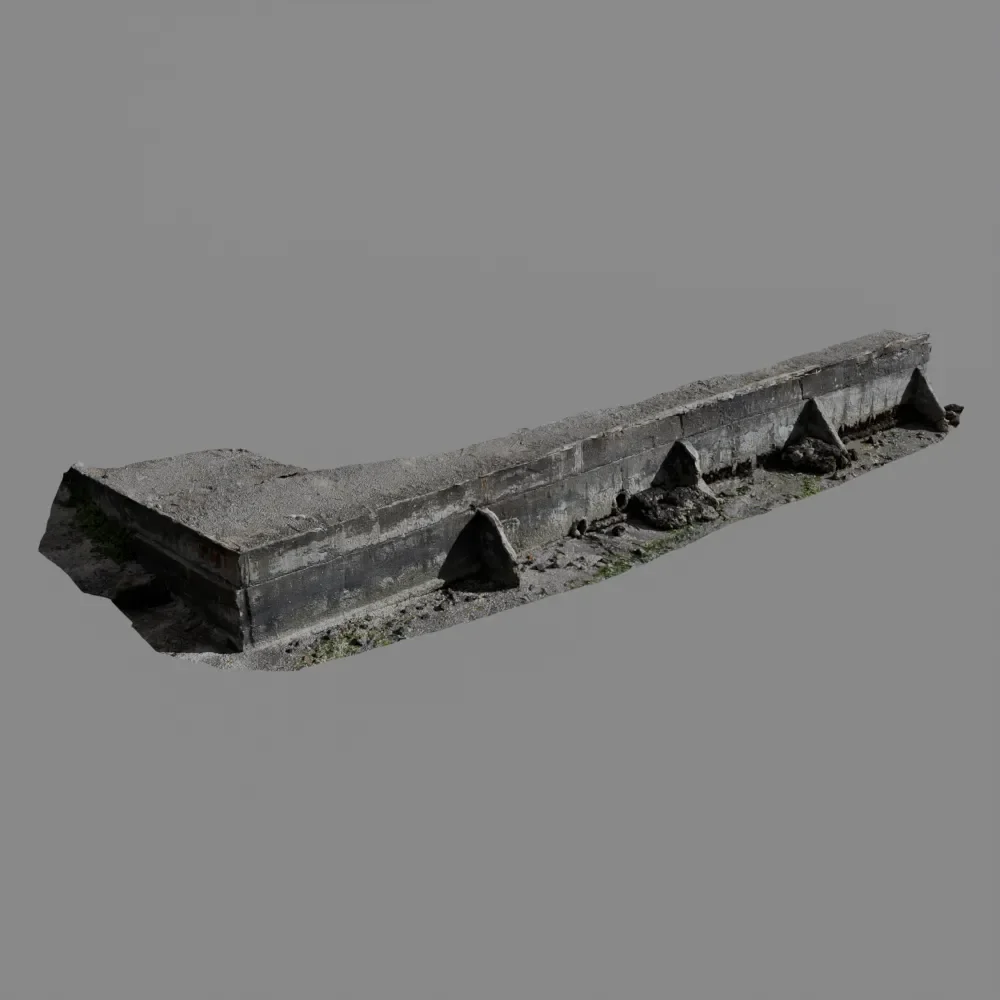 Concrete Wall Ruins
