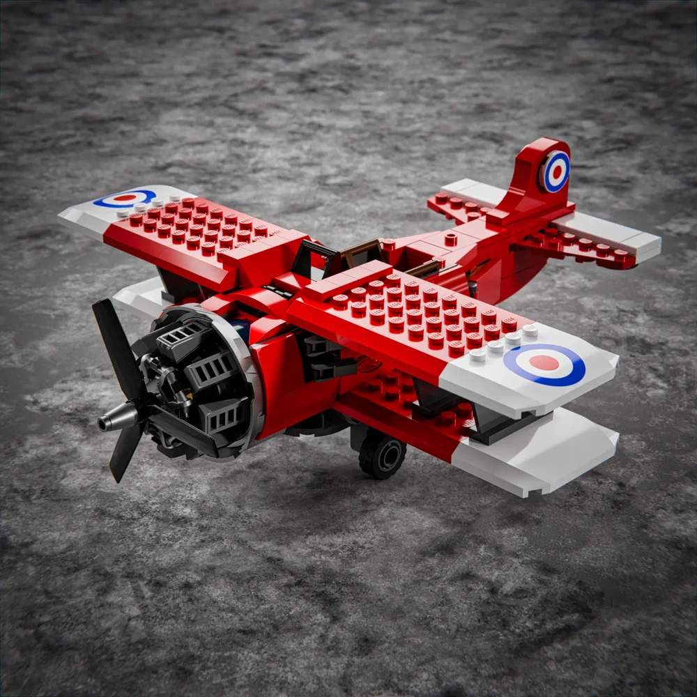 Retro Lego Toy Airplane