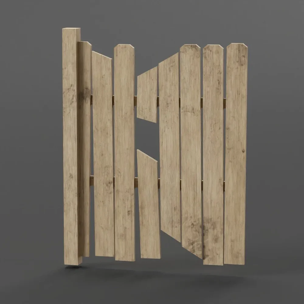 Fence Wood 02