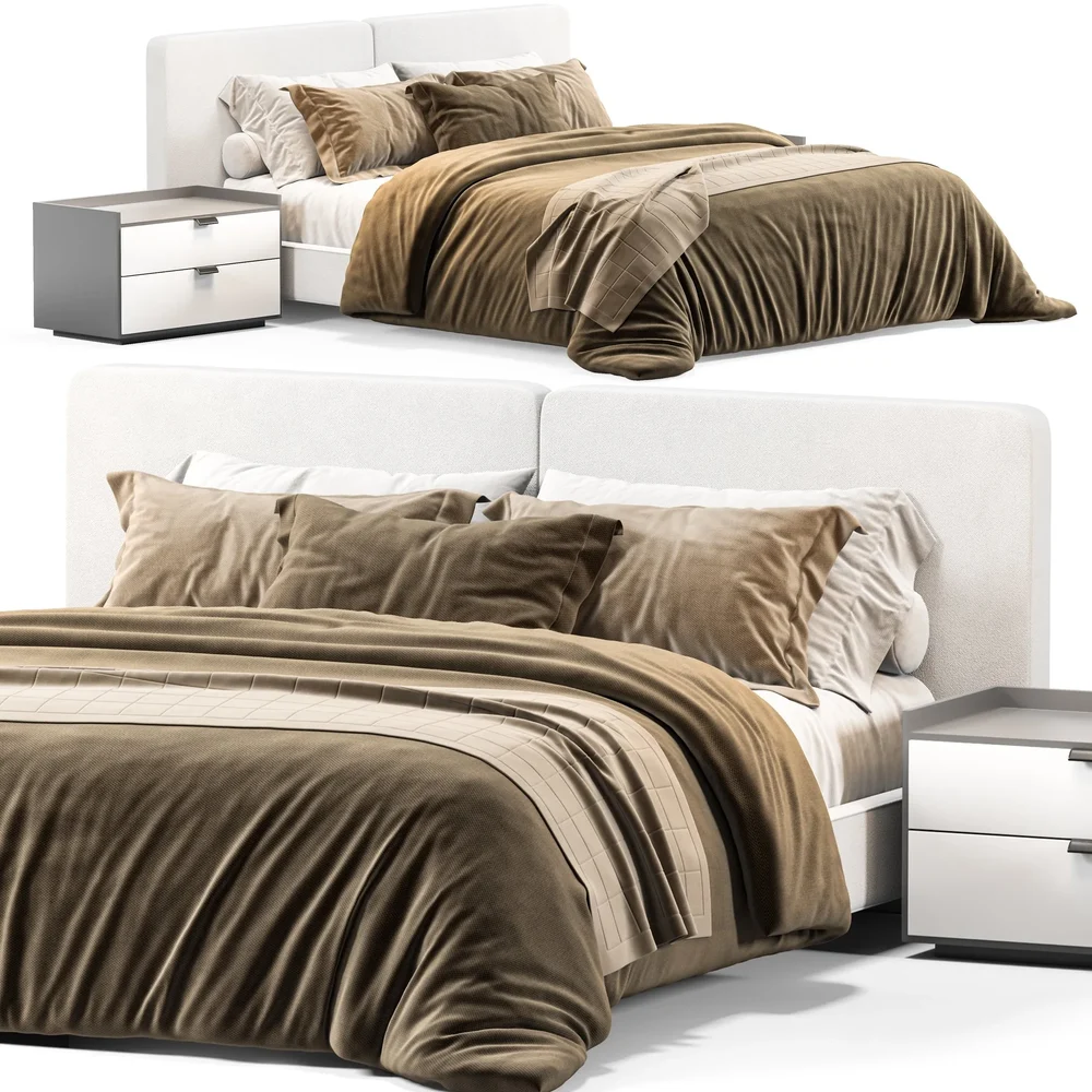 Bed Minotti Tatlin Cover