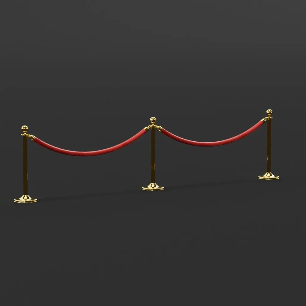 Procedural Vip Queue Stanchions