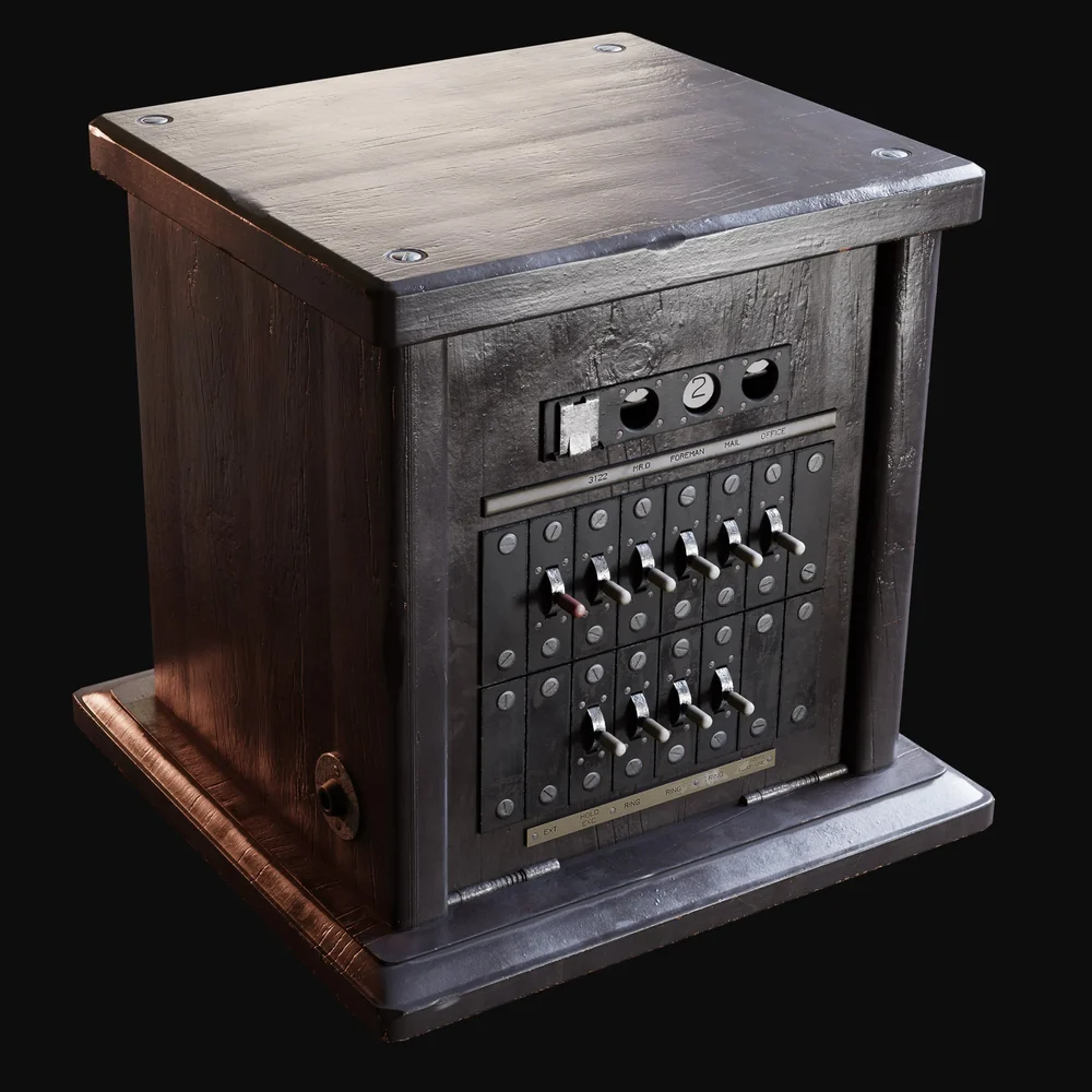 1920s Private Exchange Switchboard