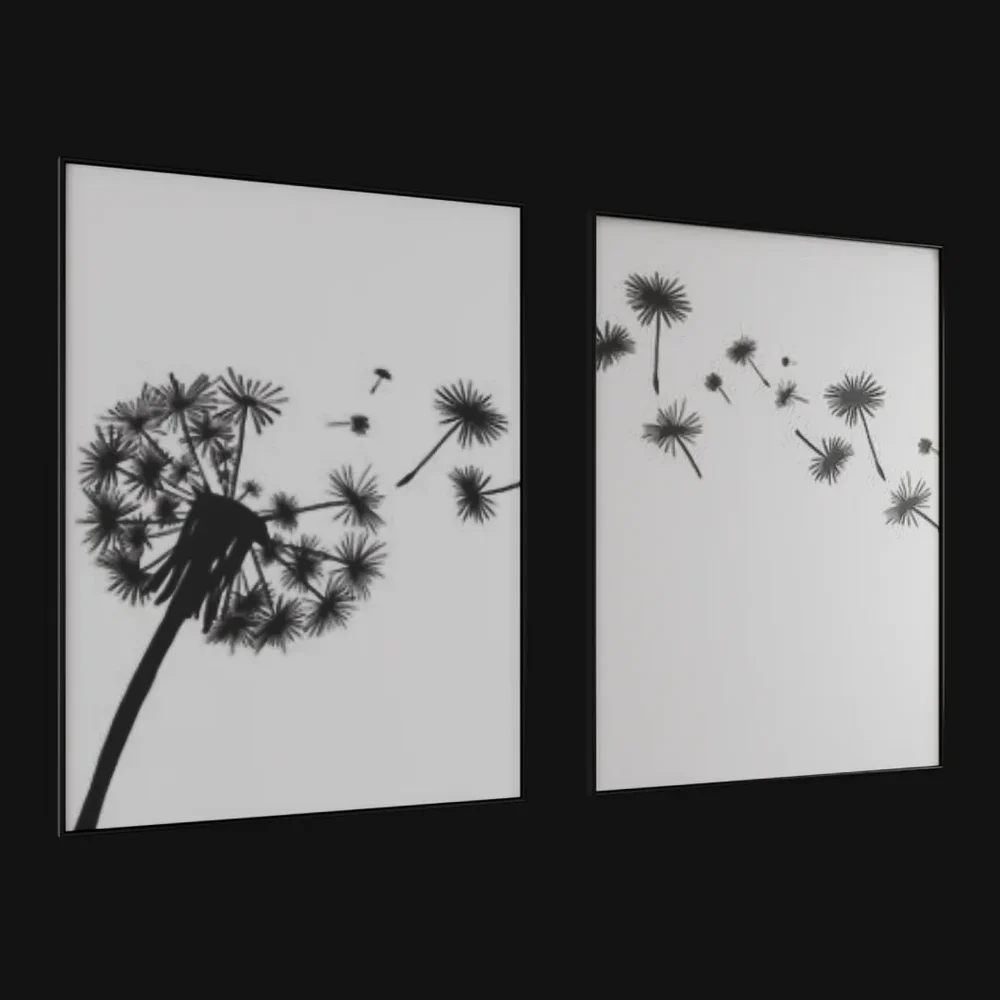 Dandelion Painting