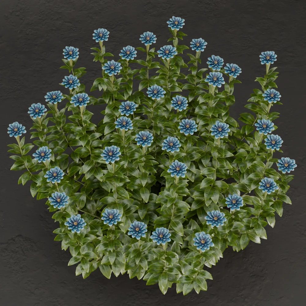 Sj-Artistic Floral Bush