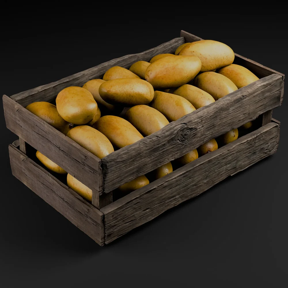 Mk-Wooden Veggie & Fruit Crate-009