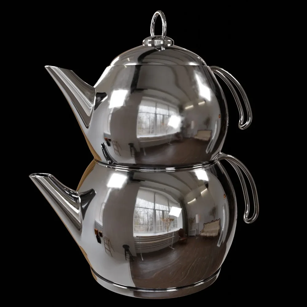 Steel Kettle And Teapot