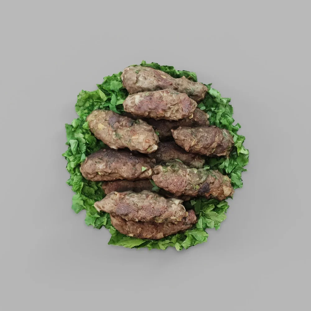 Kebab With Parsley