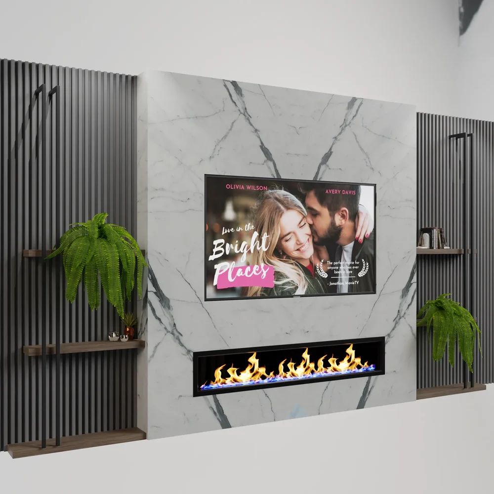 Fireplace Calacata