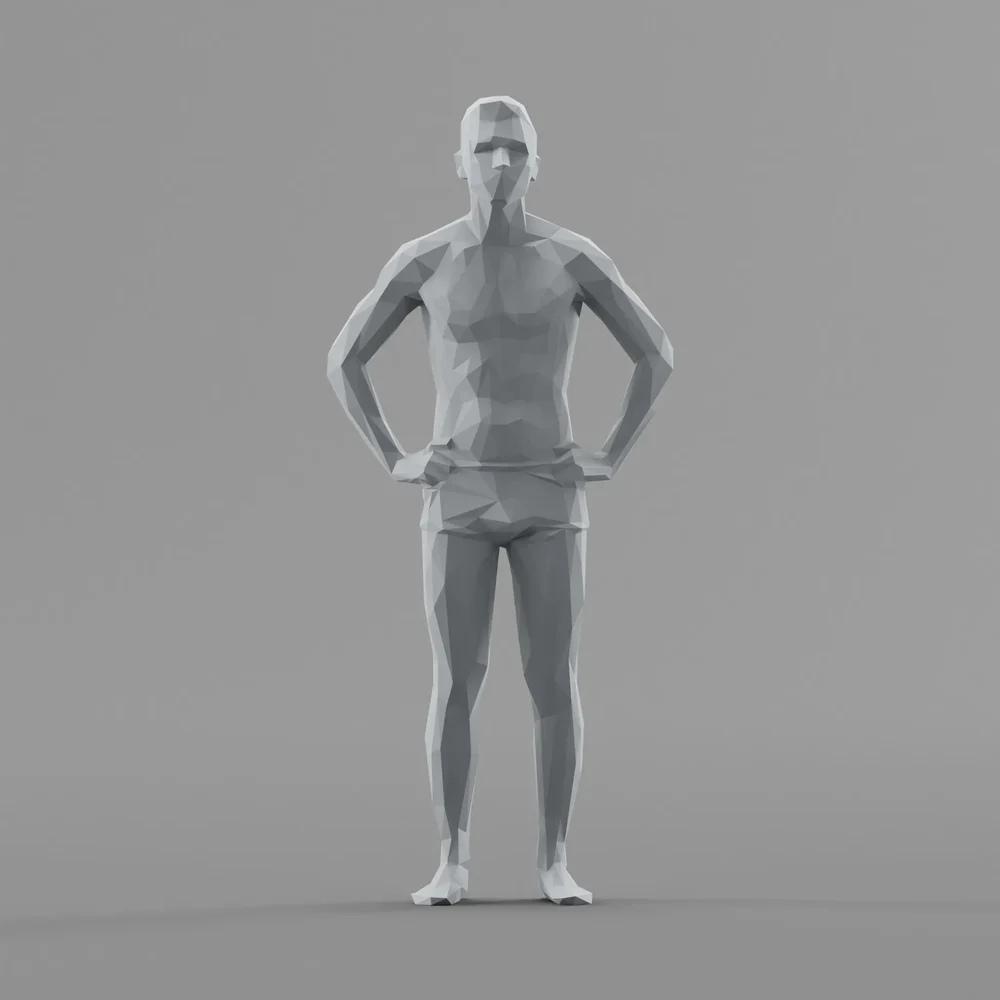 Lowpoly Male Underwear