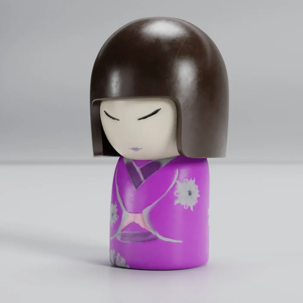 Decoration Kokeshi Japanese Doll