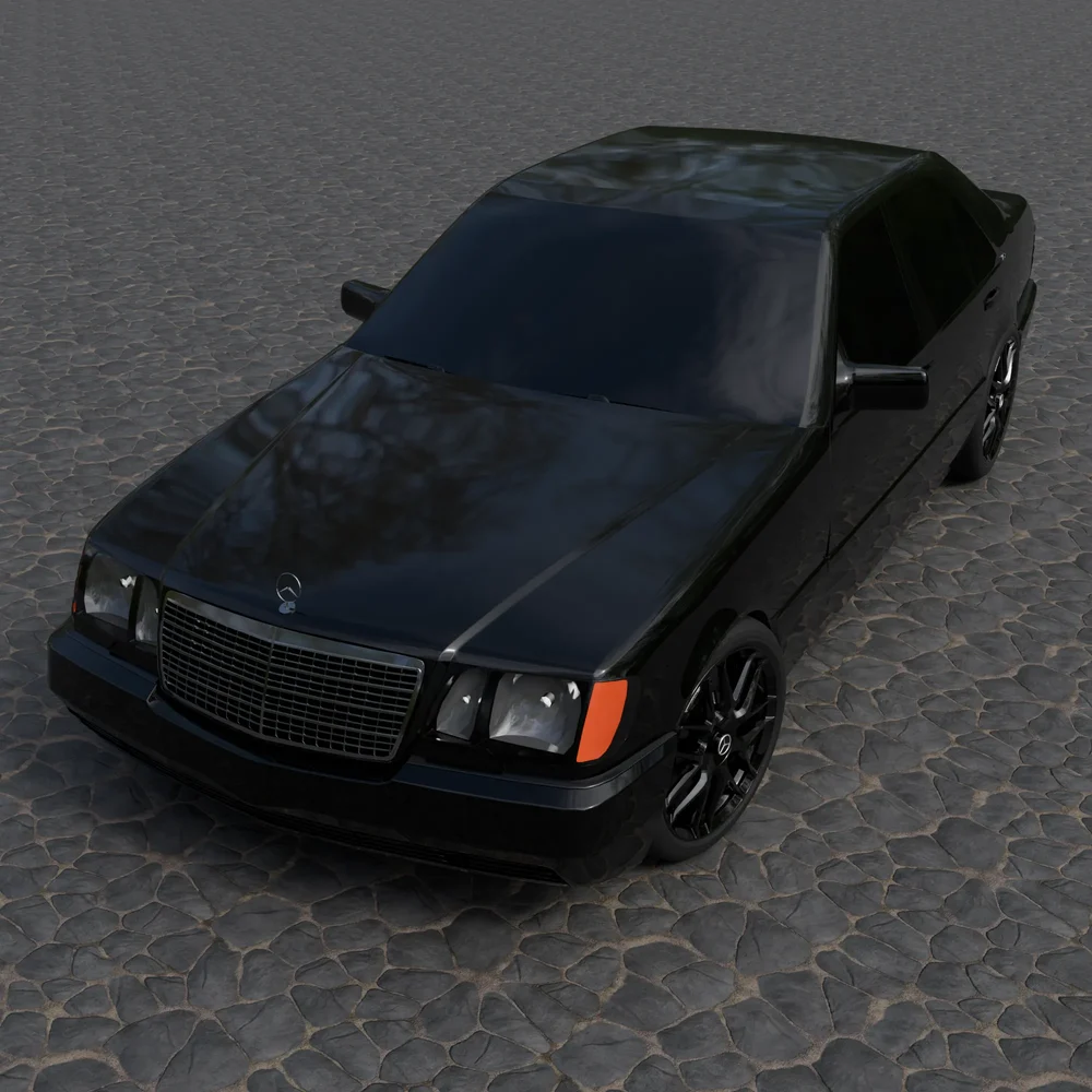 Mercedes-Benz 600 Sel(Rigged)