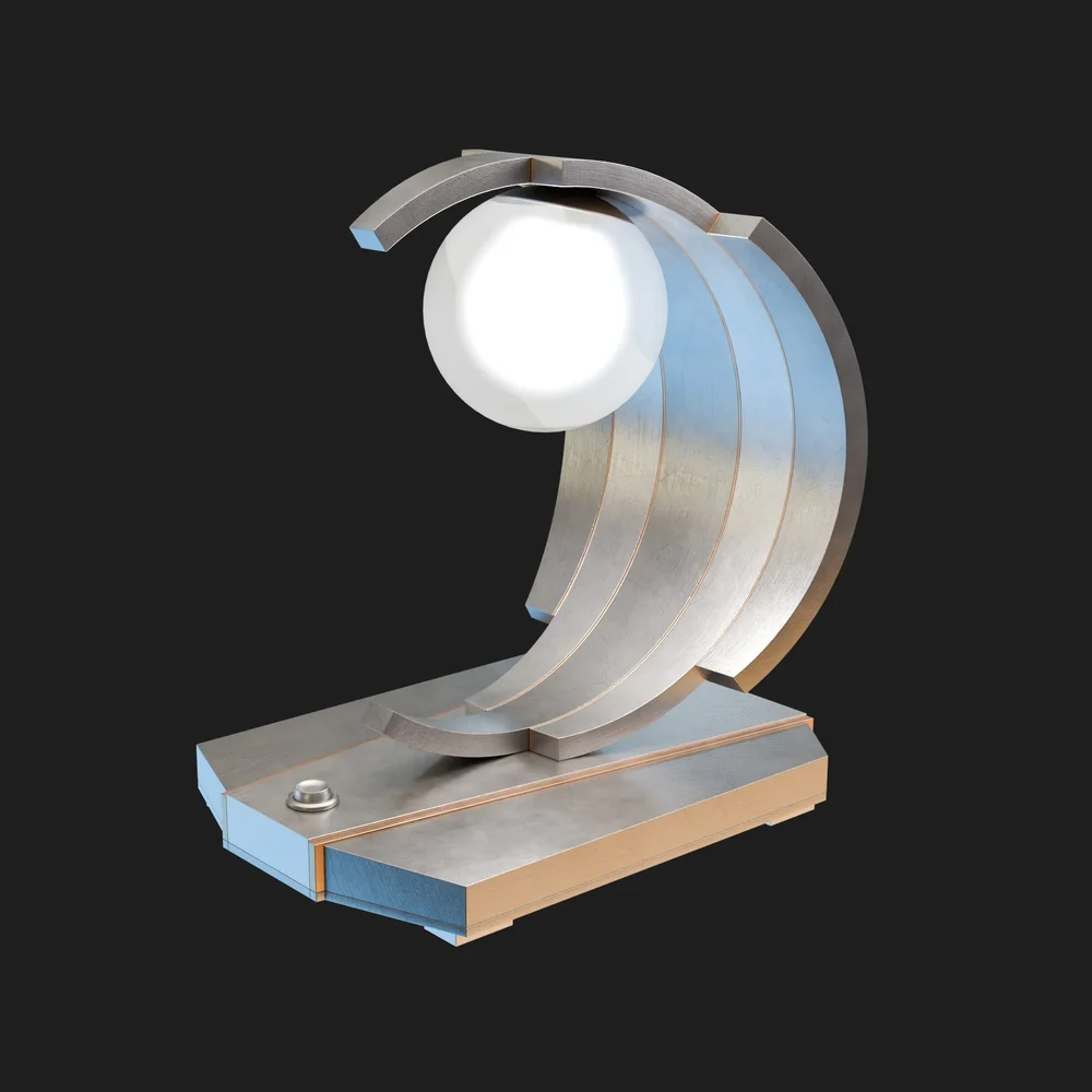 Art Deco Table Lamp 002