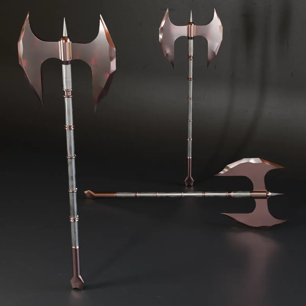 Mk Axe Lowpoly-019