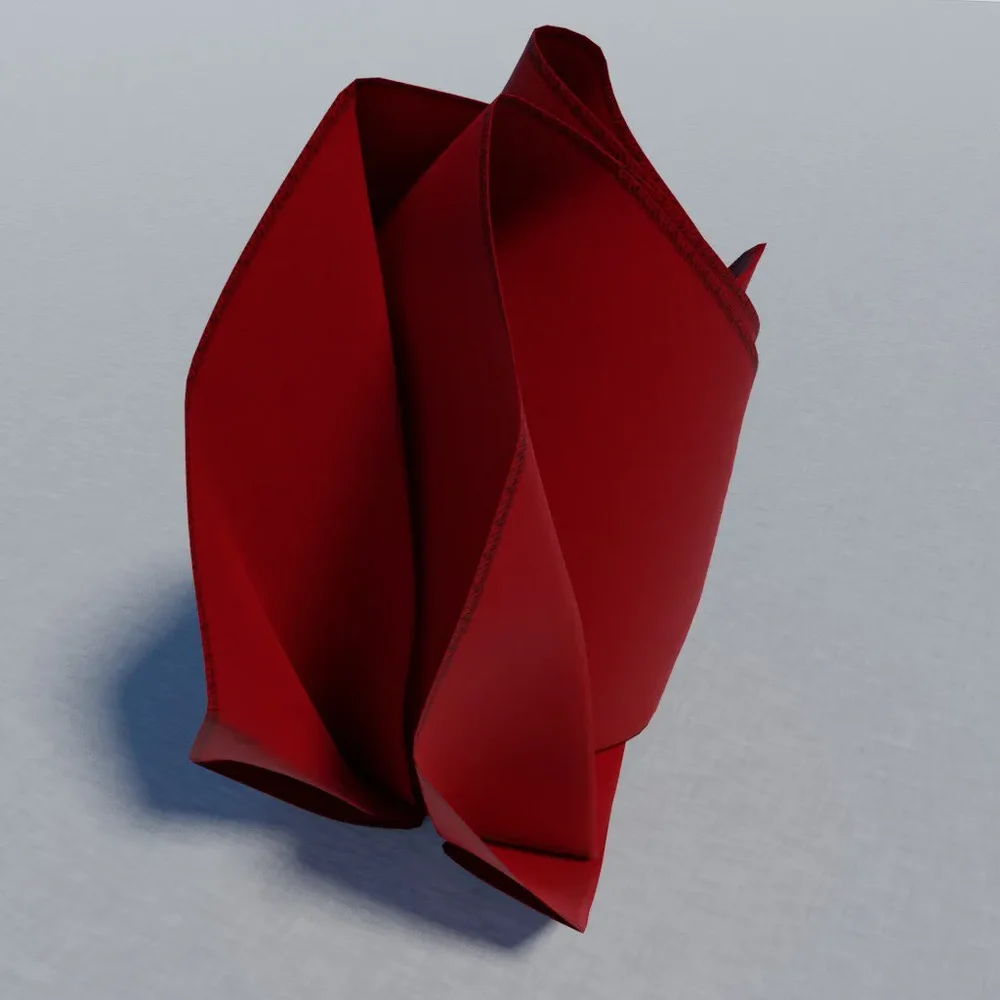 Flame Folded Napkin