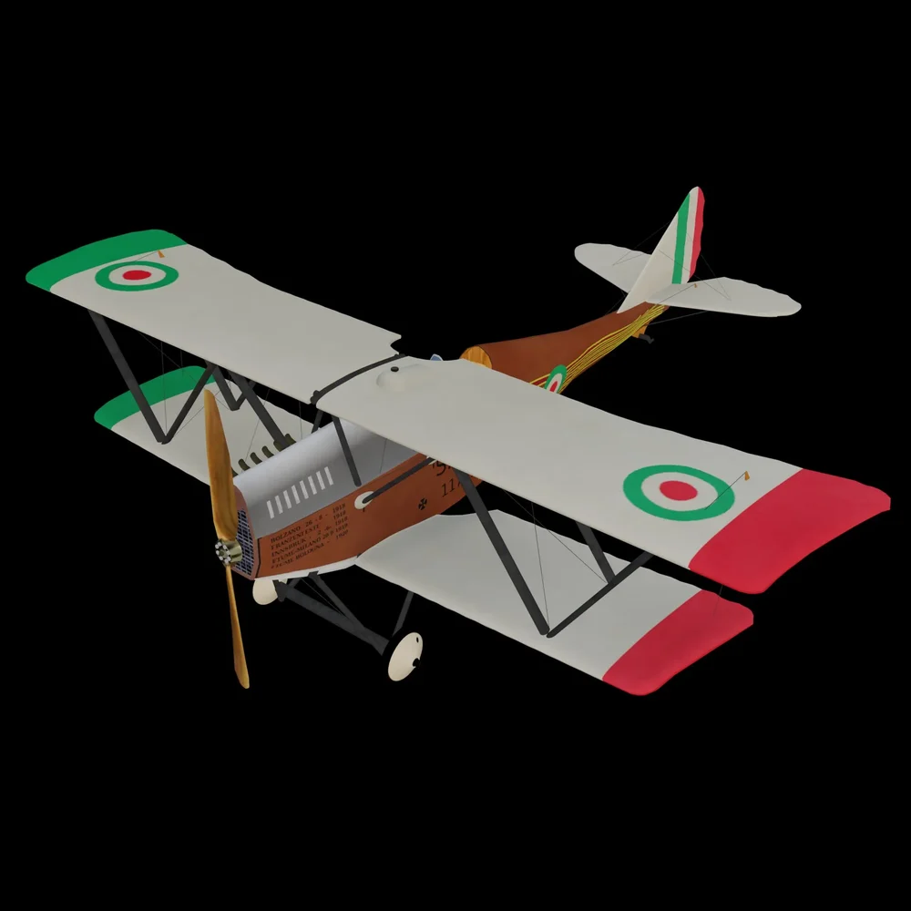 Ansaldo Sva.5 Wwi Italian Biplane