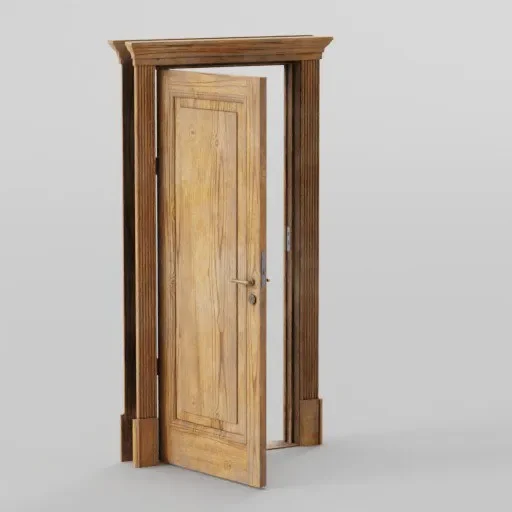 Wood Ship Hull Nordic Door