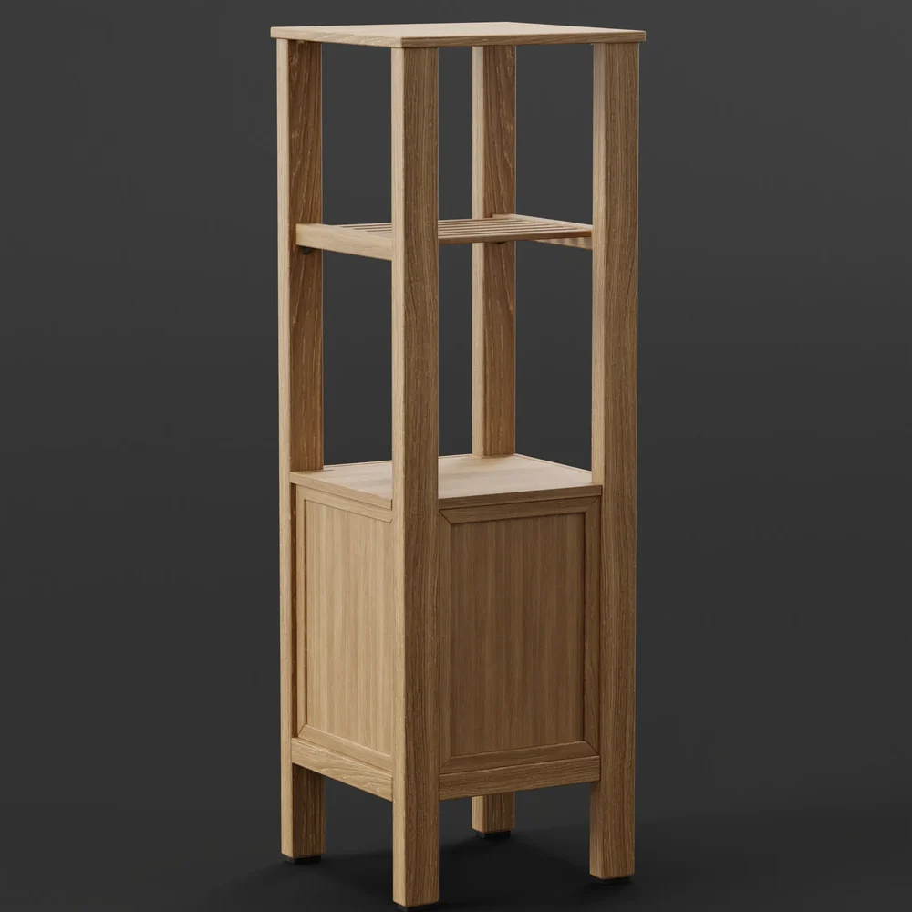 Jeremiah Floor Standing Linen Cabinet