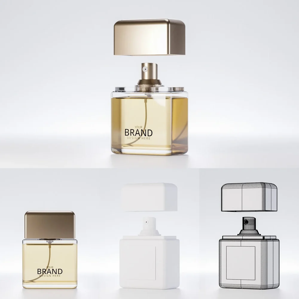 Elegant Perfume Bottle