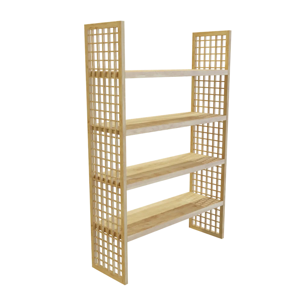 Wooden Bookshelf