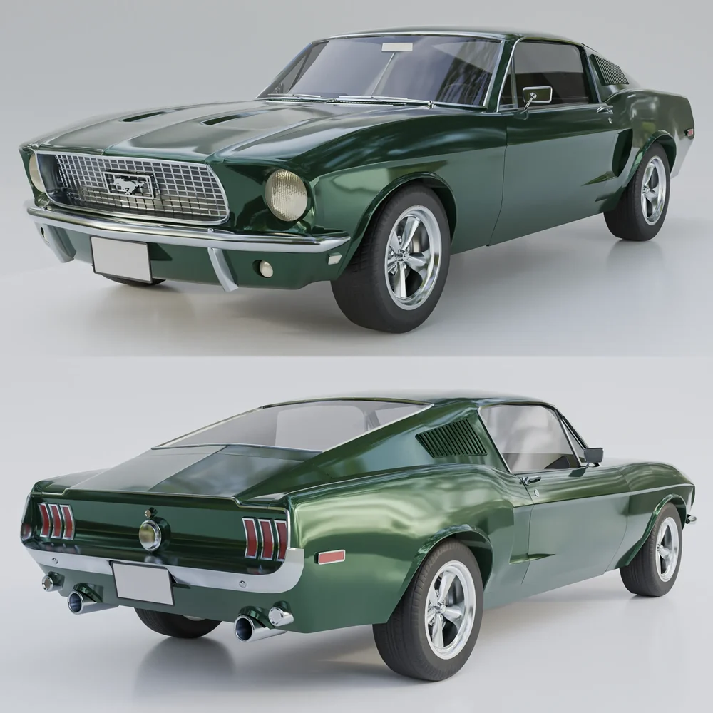 Ford Mustang Car 1968