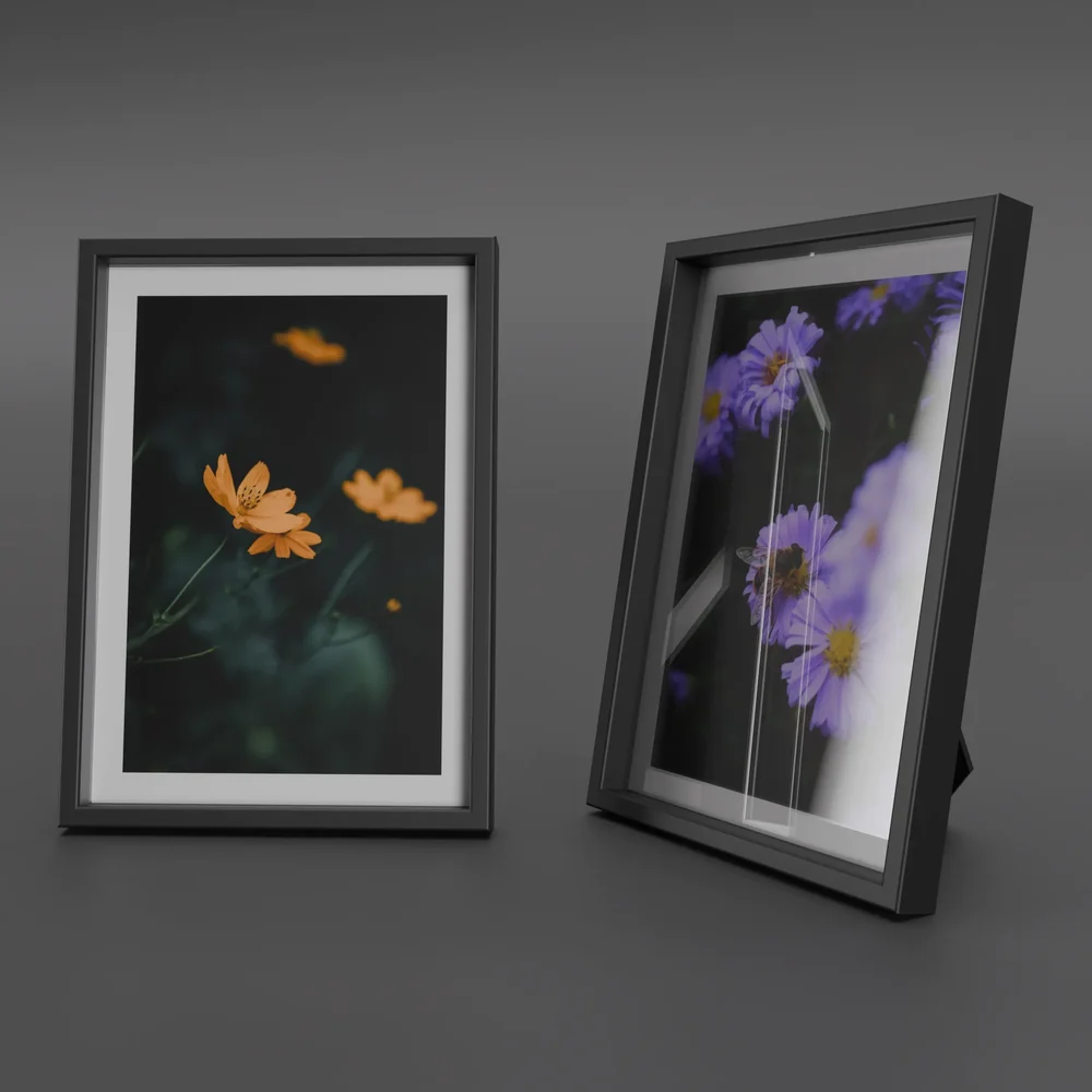 Small Set Of Two Photo Frames