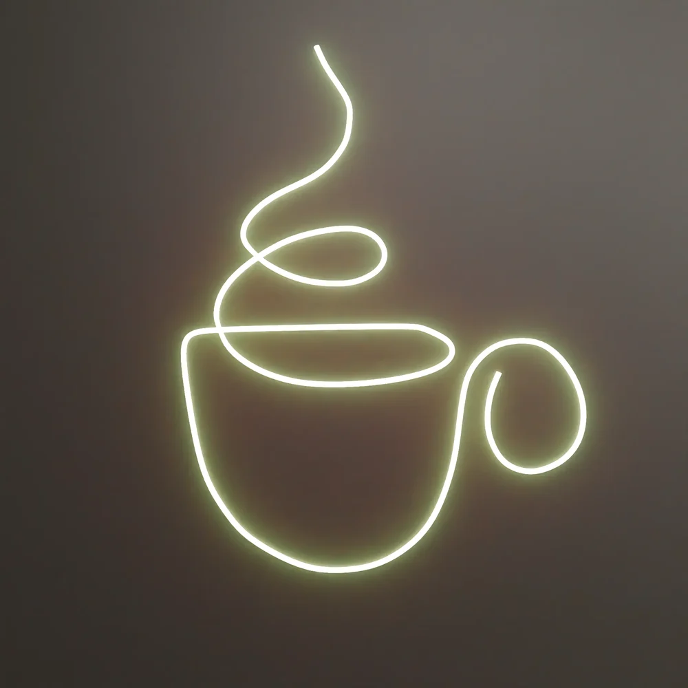 Coffee Wall Neon Sign Led