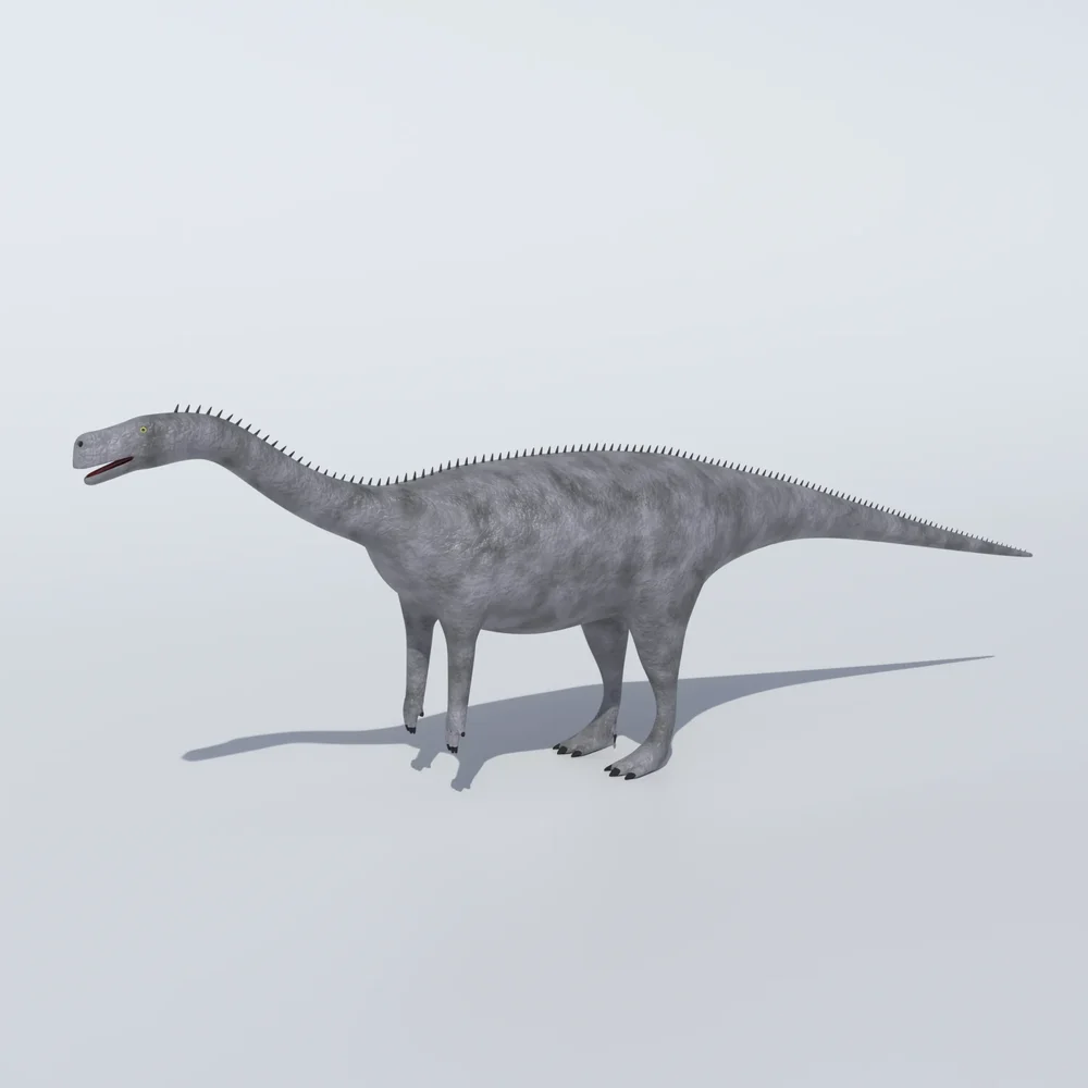 Cartoon Aardonyx Dinosaur