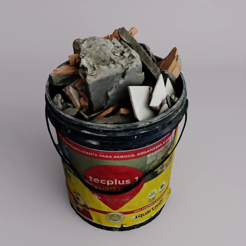 Realstic Debris Bucket