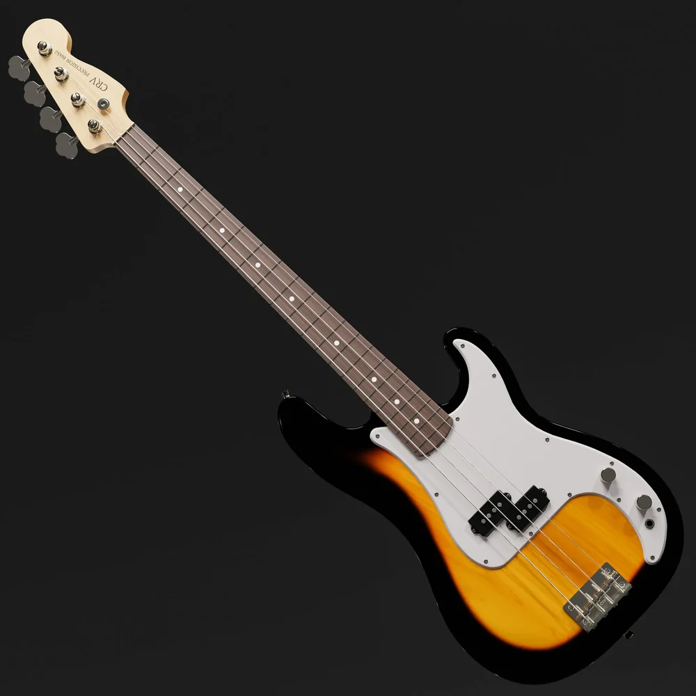 Crv Precision Bass, 2 Color Sunburst