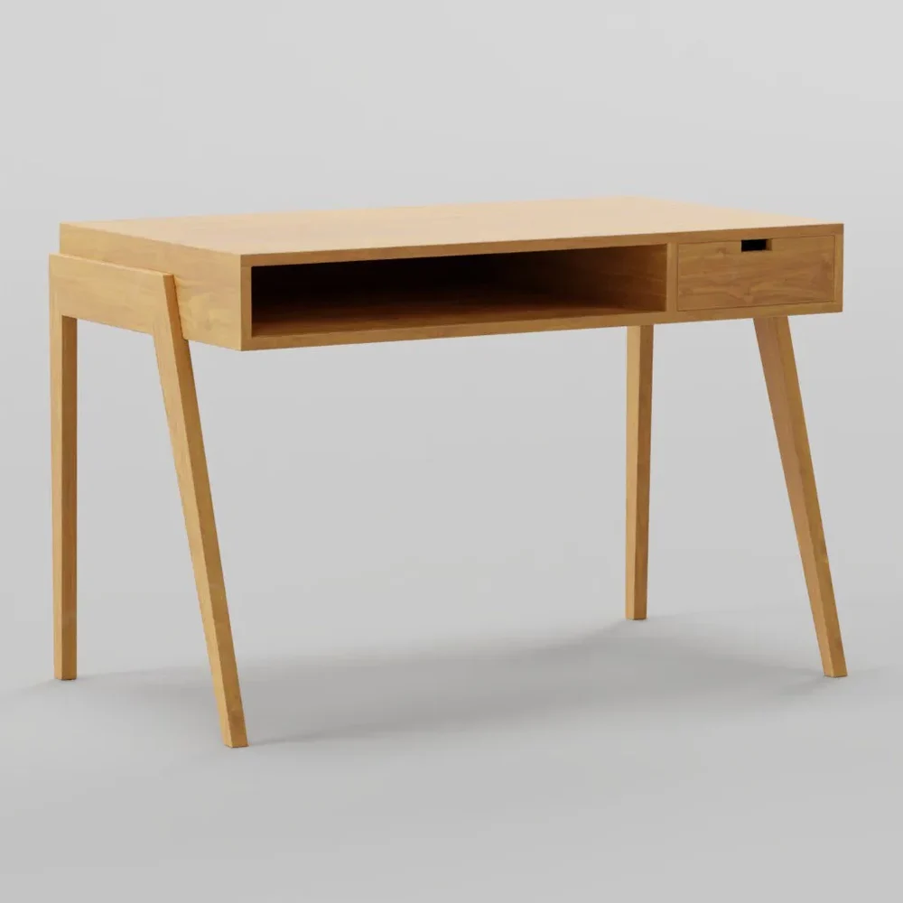 Zuo Linea Desk Walnut 117x66x76