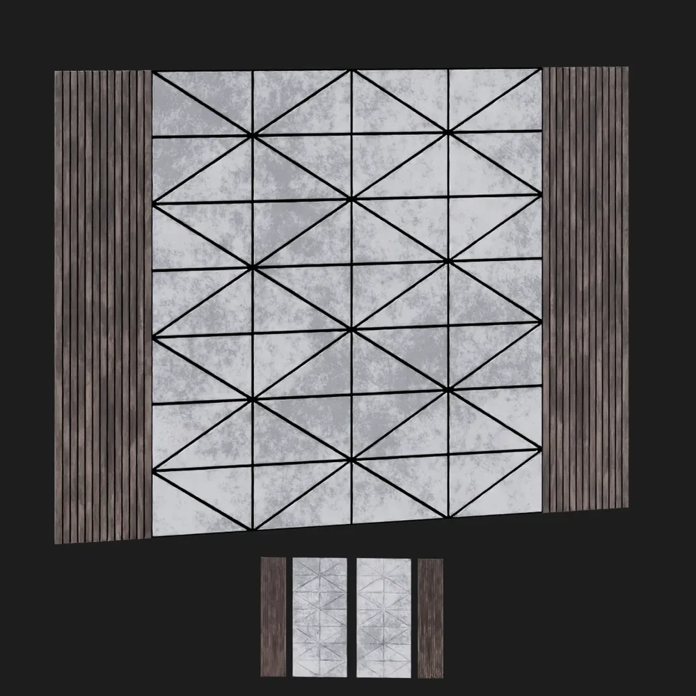 Wooden W/White Velvet