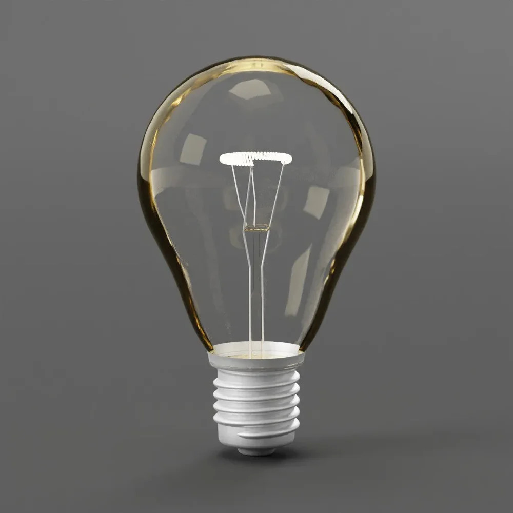 Filament Incandescent Light Bulb